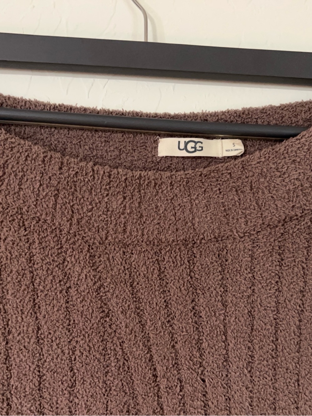UGG Riz Ribbed Sweatshirt Top with Pant - Picture 7 of 9